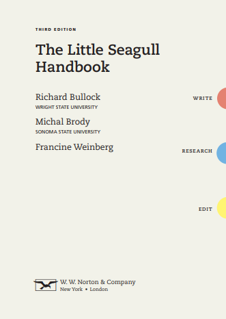 The Little Seagull Handbook 3rd Edition