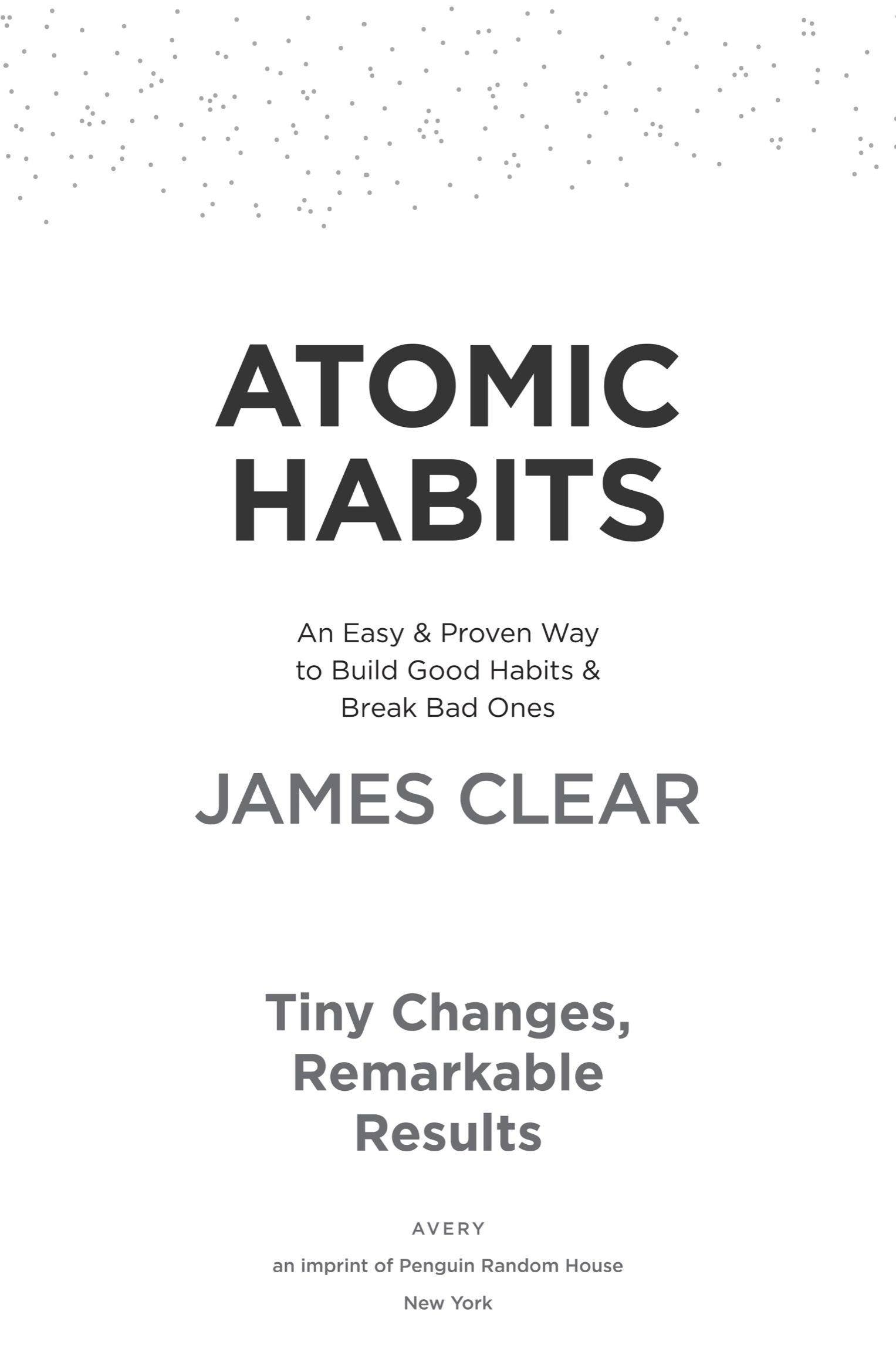 atomic habits author atomic habits author