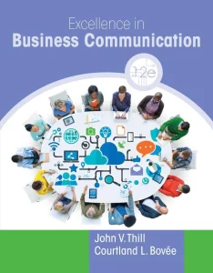 Excellence in Business Communication 12th Edition pdf